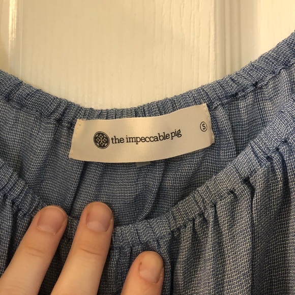 {Impeccable Pig} Off the shoulder blouse - Picture 3 of 3